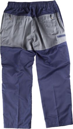 Kontrast Knie und Knie Hose in Kontrast Navy Grey