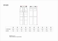 Hose mit abnehmbaren Beinen, elastischer Taille und Beige mit mehreren Taschen