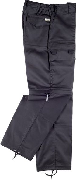 Pantalón con perneras desmontables Negro
