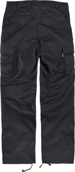 Pantalón con refuerzos en culera y rodillas Negro