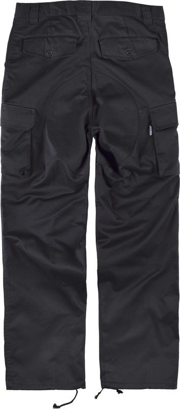 Pantalón con refuerzos en culera y rodillas Negro