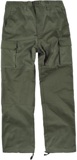Pantalón con refuerzos en culera y rodillas Verde Kaki