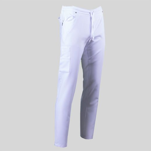 Pantalon Unisex Multibolsillos Elastik