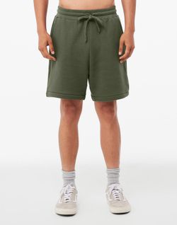 Pantalón corto unisex afelpado