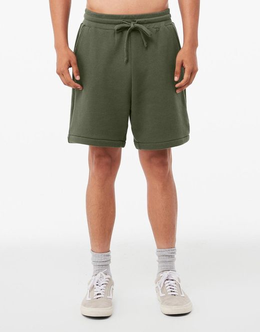 Pantalón corto unisex afelpado