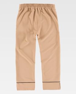 Pantalón de color Beige+Negro | SERVICIOS