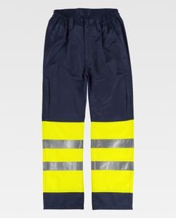 Pantalon de color Marino+Amarillo A.V.