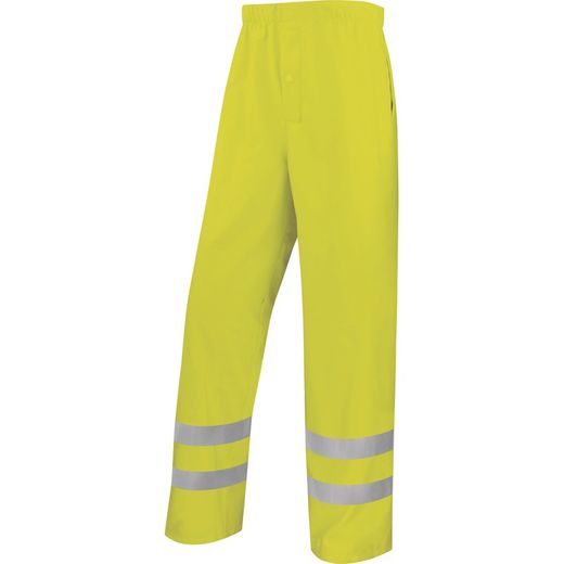 Pantalón de lluvia alta visibilidad de poliéster