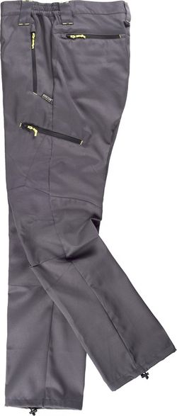 Pantalón de montaña, multibolsillos Gris
