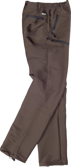 Pantalón de montaña,  multibolsillos Marrón