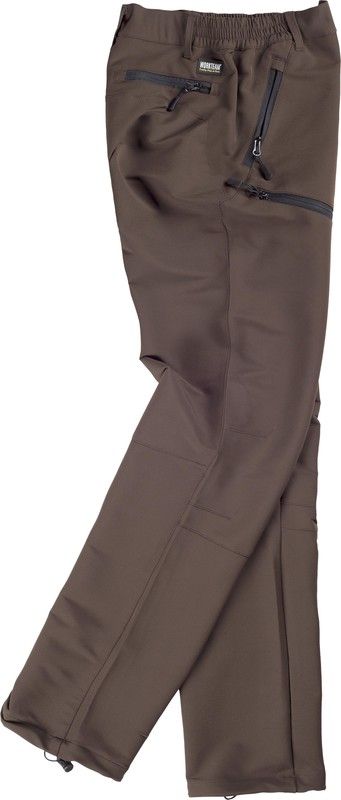 Pantaloni da montagna, multitasche marrone