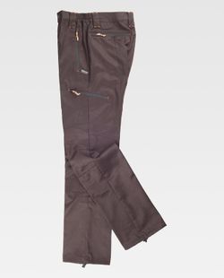 Pantalón de montaña, multibolsillos Marrón