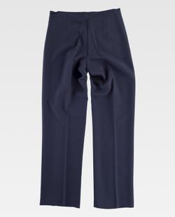Damenhose mit Bund und Abnäher Navy