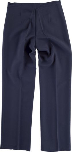 Damenhose mit Bund und Abnäher Navy