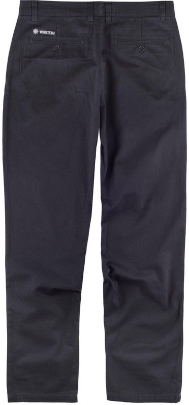 Frauen Chino Hose Schwarz
