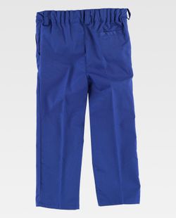 Jungenhose, elastische Taille, zwei schräge Seitentaschen Azulina