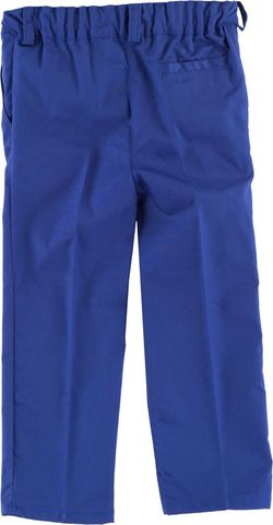 Jungenhose, elastische Taille, zwei schräge Seitentaschen Azulina
