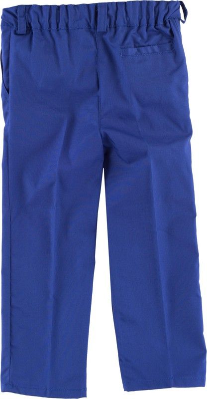Jungenhose, elastische Taille, zwei schräge Seitentaschen Azulina