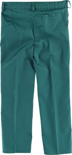 Jungenhose, elastische Taille, zwei schräge Seitentaschen Grün