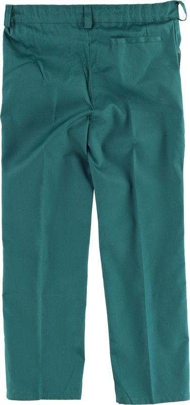 Jungenhose, elastische Taille, zwei schräge Seitentaschen Grün