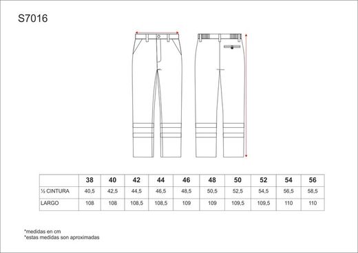 Cordhose ohne elastischen Bund 2 reflektierende Bänder Navy