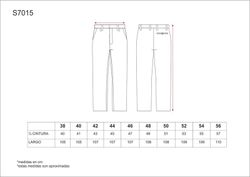 Cordhose ohne elastische Taille Beige