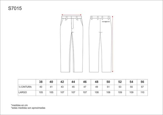 Cordhose ohne Gummizug in Navy Taille