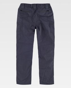 Pantalón de tejido elástico bidireccional Marino / Oscuro