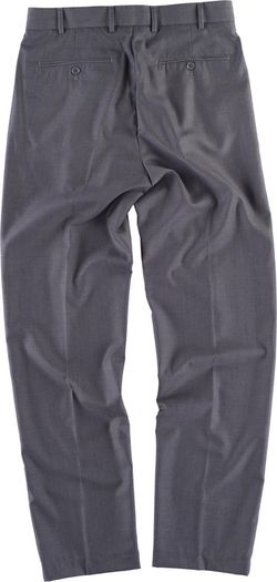 Graue Herrenhose mit Abnähern