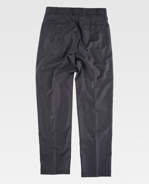 Herren Anzughose mit Abnäher GREY DARK