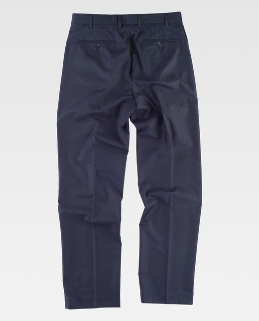 Herren Anzughose mit Abnäher Navy