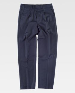 Herren Anzughose mit Abnäher Navy