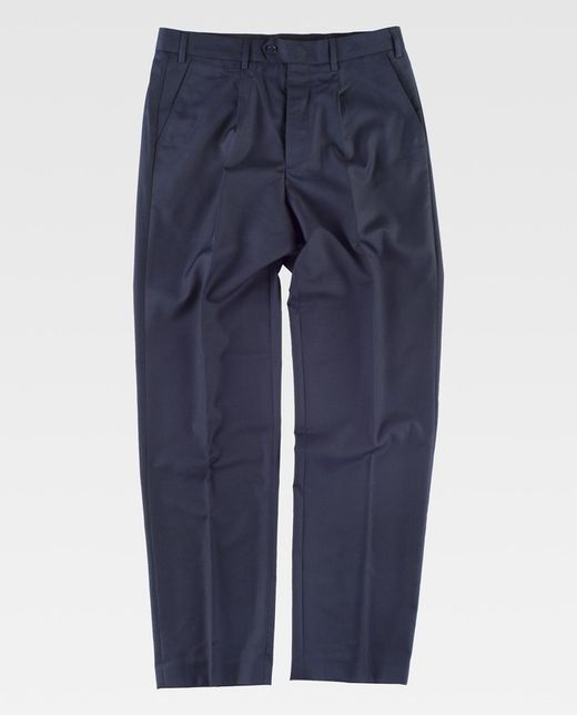 Herren Anzughose mit Abnäher Navy