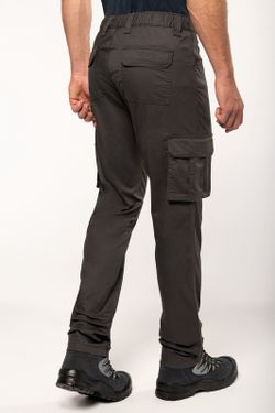 Eco-responsible multi-pocket trousers