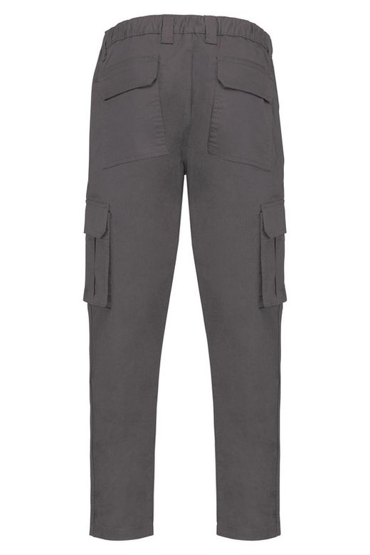 Eco-responsible multi-pocket trousers