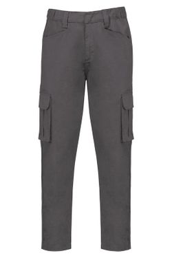 Eco-responsible multi-pocket trousers