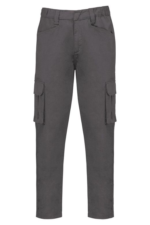 Eco-responsible multi-pocket trousers