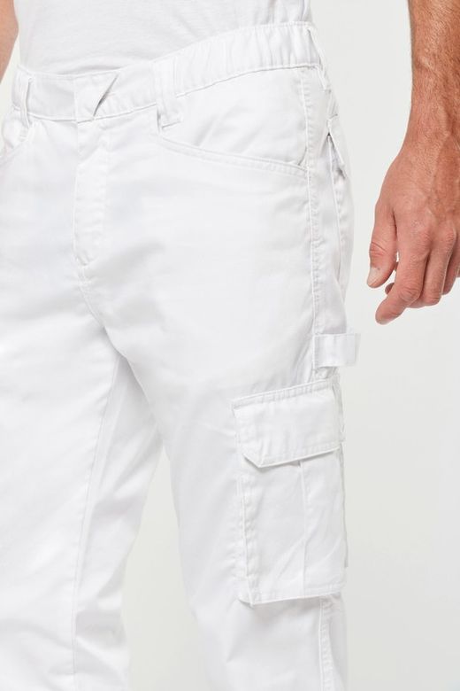 Eco-responsible multi-pocket trousers