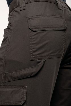 Eco-responsible multi-pocket trousers