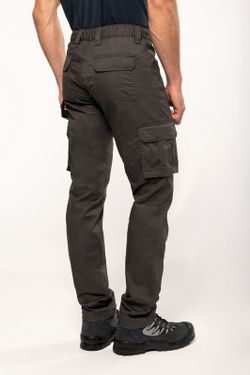 Eco-responsible multi-pocket trousers