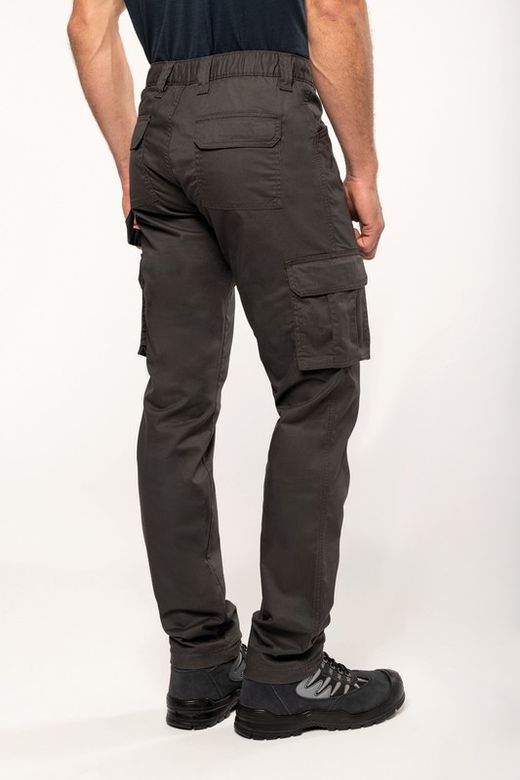 Eco-responsible multi-pocket trousers