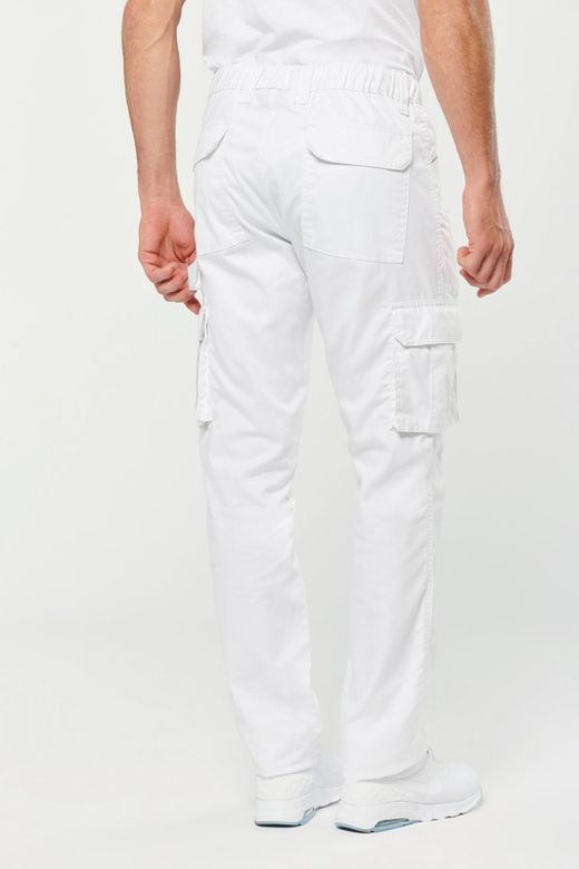 Eco-responsible multi-pocket trousers
