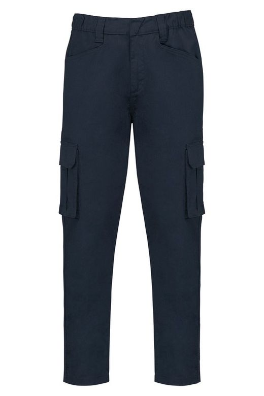 Eco-responsible multi-pocket trousers