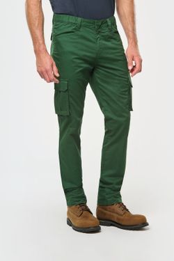Eco-responsible multi-pocket trousers
