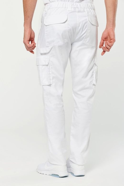 Eco-responsible multi-pocket trousers