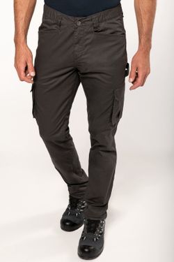 Eco-responsible multi-pocket trousers