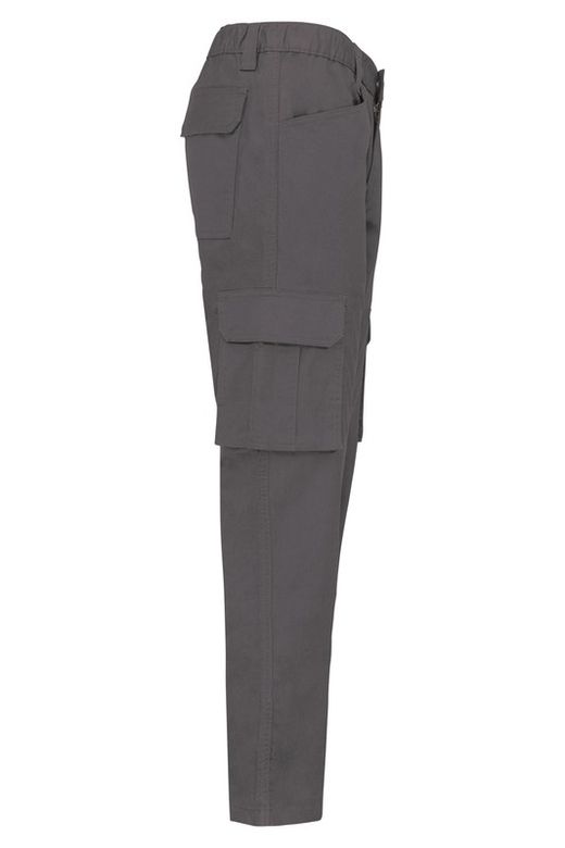 Eco-responsible multi-pocket trousers