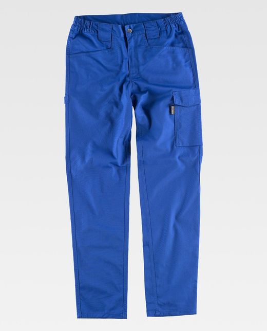 Pantalón elástico bidireccional Azulina
