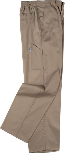 Pantalón Elástico con bolsillo Beige