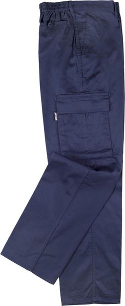 Pantalón Elástico en cintura multibolsillos Marino